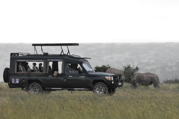 Game drives at the on Safari 6 Days Premier Kenya Safari vacation